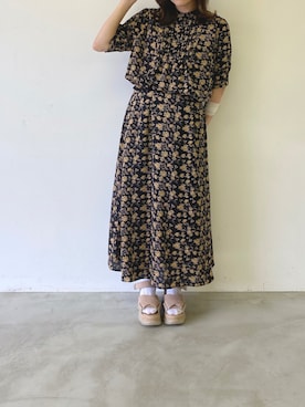 「idem（イデム）のアイテム」を使った、りつさん（レディース・148cm）の夏コーディネート