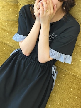 「idem（イデム）のアイテム」を使った、りつさん（レディース・148cm）の夏コーディネート