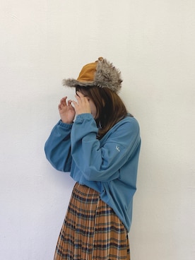 「idem（イデム）のアイテム」を使った、りつさん（レディース・148cm）の冬コーディネート