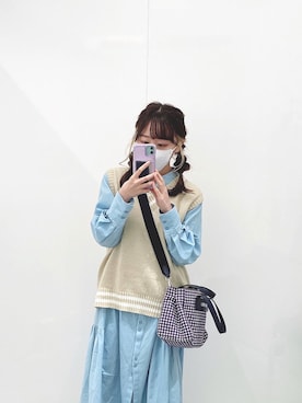 「idem（イデム）のアイテム」を使った、りつさん（レディース・148cm）の冬コーディネート