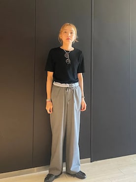 「SHIPS（シップス）のアイテム」を使った、阿部さん（レディース・165cm）の夏コーディネート