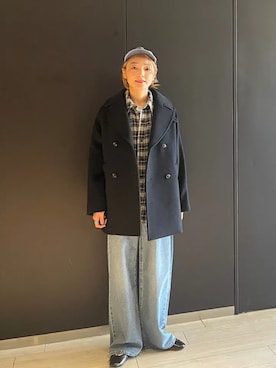 「TICCA(ティッカ)のアイテム」を使った、阿部さん(レディース・165cm)の秋コーディネート