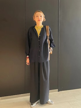 「SHIPS（シップス）のアイテム」を使った、阿部さん（レディース・165cm）の春コーディネート