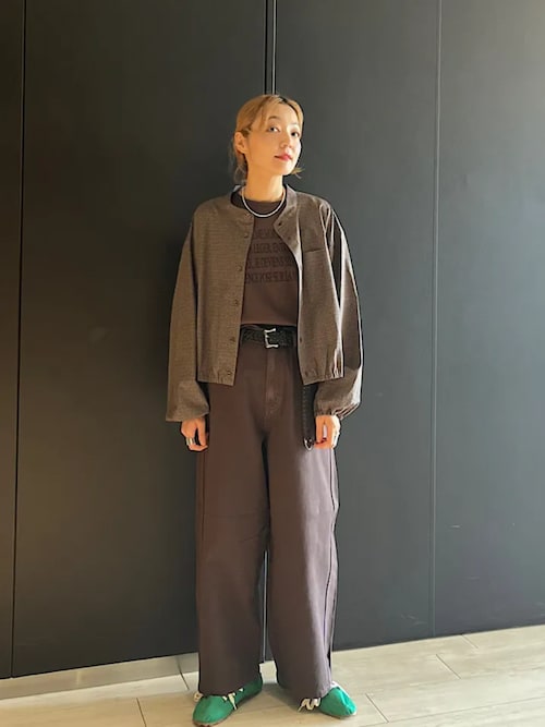 メルティ コットン プリント ロゴ ショート スリーブ Tシャツ