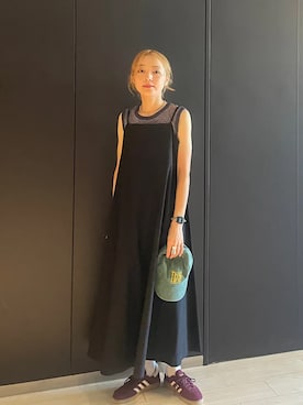 「SHIPS（シップス）のアイテム」を使った、阿部さん（レディース・165cm）の夏コーディネート