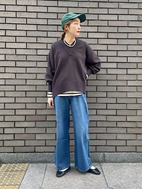 阿部さん（レディース・165cm）の秋コーディネート