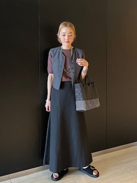 阿部さん（レディース・165cm）の春コーディネート