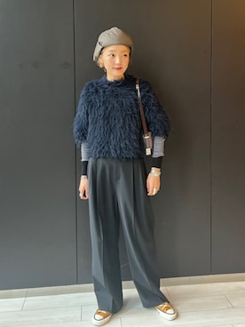 阿部さん（レディース・165cm）の秋コーディネート