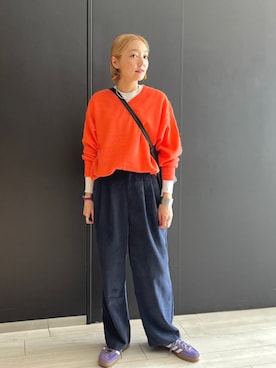 阿部さん（レディース・165cm）の秋コーディネート