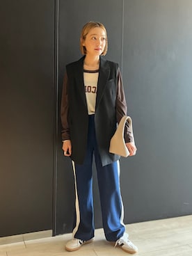 阿部さん(レディース・165cm)の夏コーディネート
