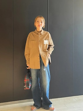 阿部さん(レディース・165cm)の夏コーディネート