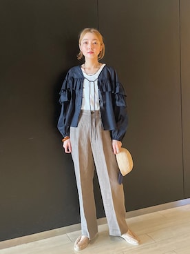 阿部さん（レディース・165cm）の春コーディネート