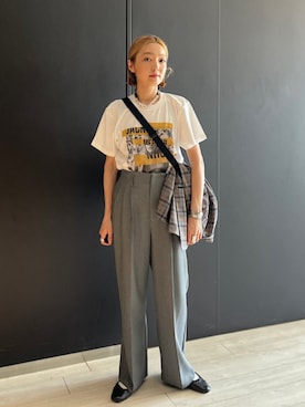 阿部さん(レディース・165cm)の夏コーディネート