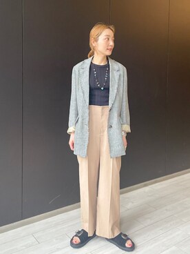 阿部さん（レディース・165cm）の春コーディネート