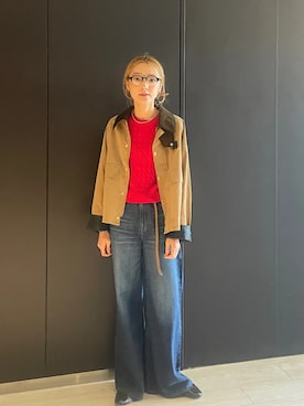 阿部さん(レディース・165cm)の秋コーディネート