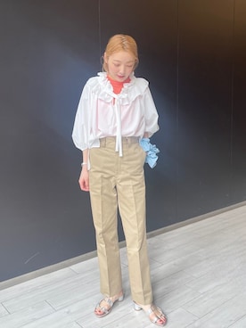 阿部さん(レディース・165cm)の春コーディネート