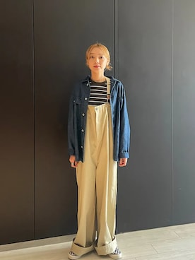 阿部さん(レディース・165cm)の秋コーディネート