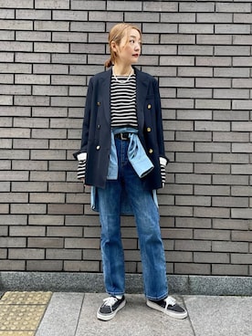 阿部さん(レディース・165cm)の冬コーディネート