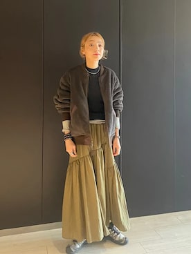 阿部さん(レディース・165cm)の秋コーディネート