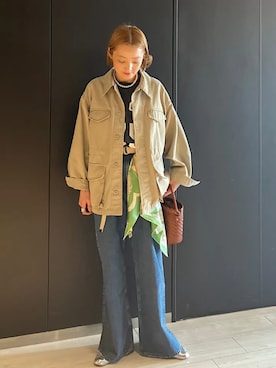 阿部さん（レディース・165cm）の冬コーディネート