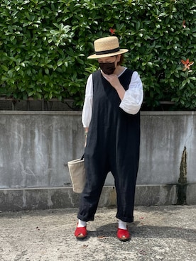 「Diu（ディウ）のアイテム」を使った、ちさん（レディース・160cm）の秋コーディネート