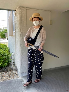 「Loint's（ロインツ）のアイテム」を使った、ちさん（レディース・160cm）の夏コーディネート