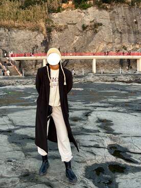 ももさん（レディース・172cm）の冬コーディネート