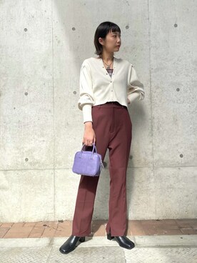 asai hikariさん（レディース・157cm）の秋コーディネート