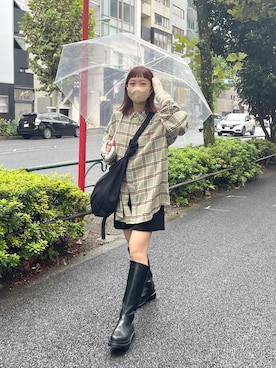 asai hikariさん（レディース・157cm）の秋コーディネート