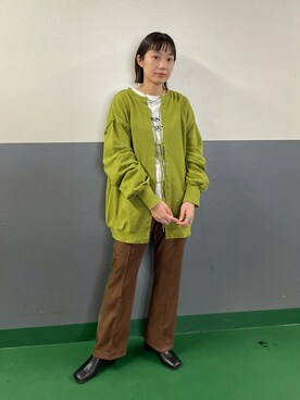 asai hikariさん（レディース・157cm）の秋コーディネート