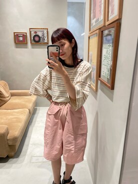 asai hikariさん（レディース・157cm）の夏コーディネート