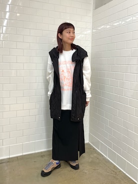 asai hikariさん（レディース・157cm）の秋コーディネート