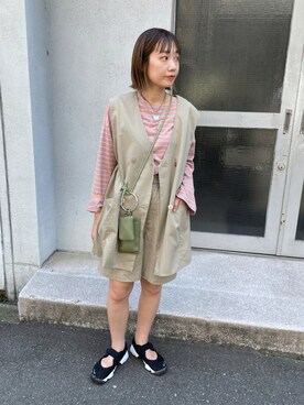 asai hikariさん(レディース・157cm)の夏コーディネート