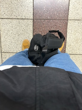 「kutir（クティール）のアイテム（ナイロンジャケット）」を使った、toristanさん（メンズ・173cm）の夏コーディネート
