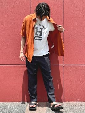 takumiさん（メンズ・180cm）の夏コーディネート