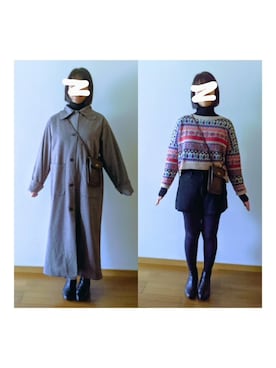 yoriyori718さん（レディース・162cm）の冬コーディネート