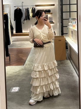 「bijorie（ビジュリィ）のアイテム」を使った、みおりんご🍎さん（レディース・148cm）の秋コーディネート