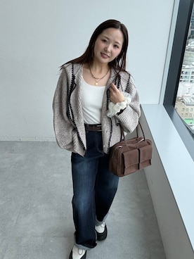 「bijorie（ビジュリィ）のアイテム」を使った、みおりんご🍎さん（レディース・148cm）の夏コーディネート
