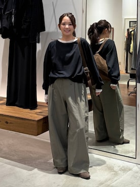 「LEPSIM（レプシィム）のアイテム（パンプス）」を使った、みおりんご🍎さん（レディース・148cm）の秋コーディネート