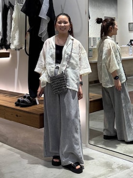 「bijorie（ビジュリィ）のアイテム」を使った、みおりんご🍎さん（レディース・148cm）の夏コーディネート