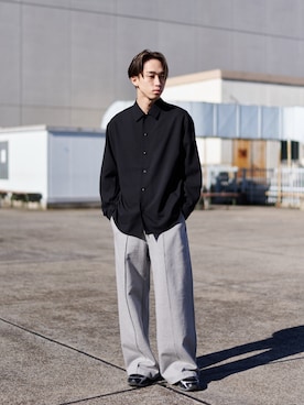 azumiさん（メンズ・170cm）の冬コーディネート