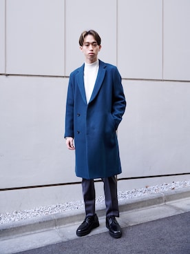 azumiさん（メンズ・170cm）の冬コーディネート