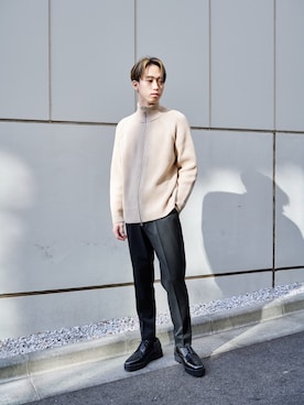 azumiさん（メンズ・170cm）の冬コーディネート