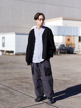 azumiさん（メンズ・170cm）の冬コーディネート