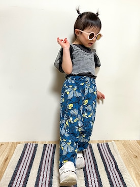 まゆげちゃんさん（キッズ・90cm）の夏コーディネート