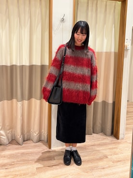 「SM2（エスエムツー）のアイテム」を使った、manaさん（レディース・164cm）の冬コーディネート