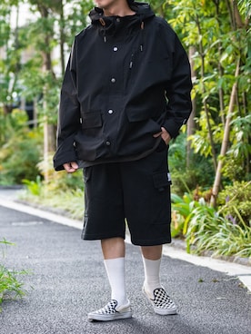 「GERRY（ジェリー）のアイテム（ジャケット/アウター）」を使った、REDさん（メンズ・165cm）の秋コーディネート