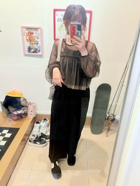 「アイテム（オールインワン・サロペット）」を使った、えりんぎ🍄さん（レディース・152cm）の夏コーディネート