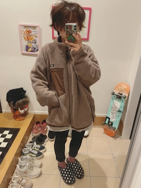 「GRL（グレイル）のストレッチスキニーパンツ（その他パンツ）」を使った、えりんぎ🍄さん（レディース・152cm）の秋コーディネート