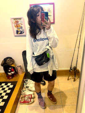 「HYSTERIC GLAMOUR（ヒステリックグラマー）のアイテム」を使った、えりんぎ🍄さん（レディース・152cm）の秋コーディネート